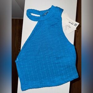 Zara Vibrant Blue Tank Top